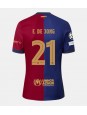 Barcelona Frenkie de Jong #21 Replika Hemmakläder 2024-25 Kortärmad